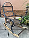 Крісло-гойдалка з лози від українського виробника, фото 10