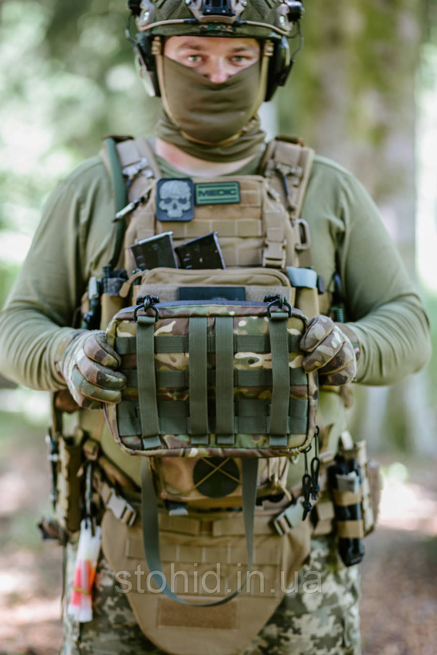 Підсумок-чохол для тактичного планшета 10,5", адмінпідсумок Стохід Мультикам, фото 1