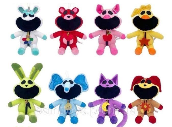 М'яка іграшка Кет неп 20 см Poppy Playtime Smiling Critters, фото 1