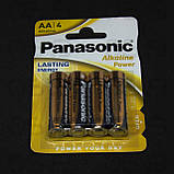 Батарейка Panasonic Alkaline Power лужні  LR6, AA  (ціна за 4 шт), фото 3