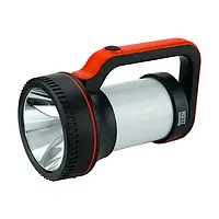 Ліхтар акумуляторний LED 7W ручний чорний 151х232мм