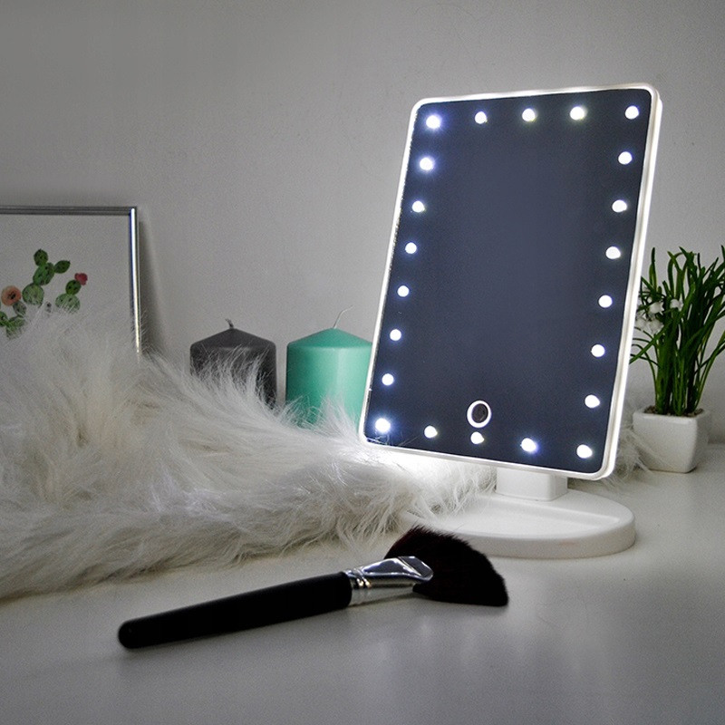 Зеркало косметическое настольное прямоугольное зеркало классика ...