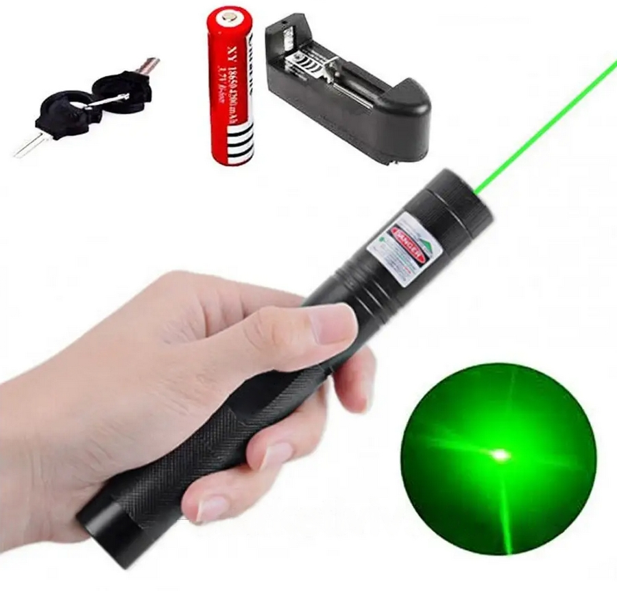 Мощная лазерная указка 8000mw Green laser pointer yl 303 Зеленые ...