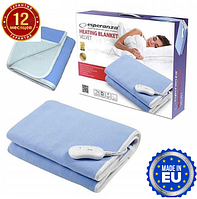 Електроковдра esperanza ehb001 velvet Плед з підігрівом Ковдра електрична односпальна Електро простирадло HVE