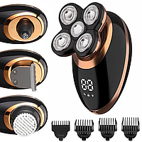 Беспроводная аккумуляторная электробритва Бритва-триммер vgr для бороды Электро машинка для бритья HVE