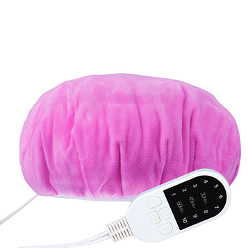 Електрична термошапка Hots Professional Premium Pink для масок, ламінування та лікування волосся (HP88003)