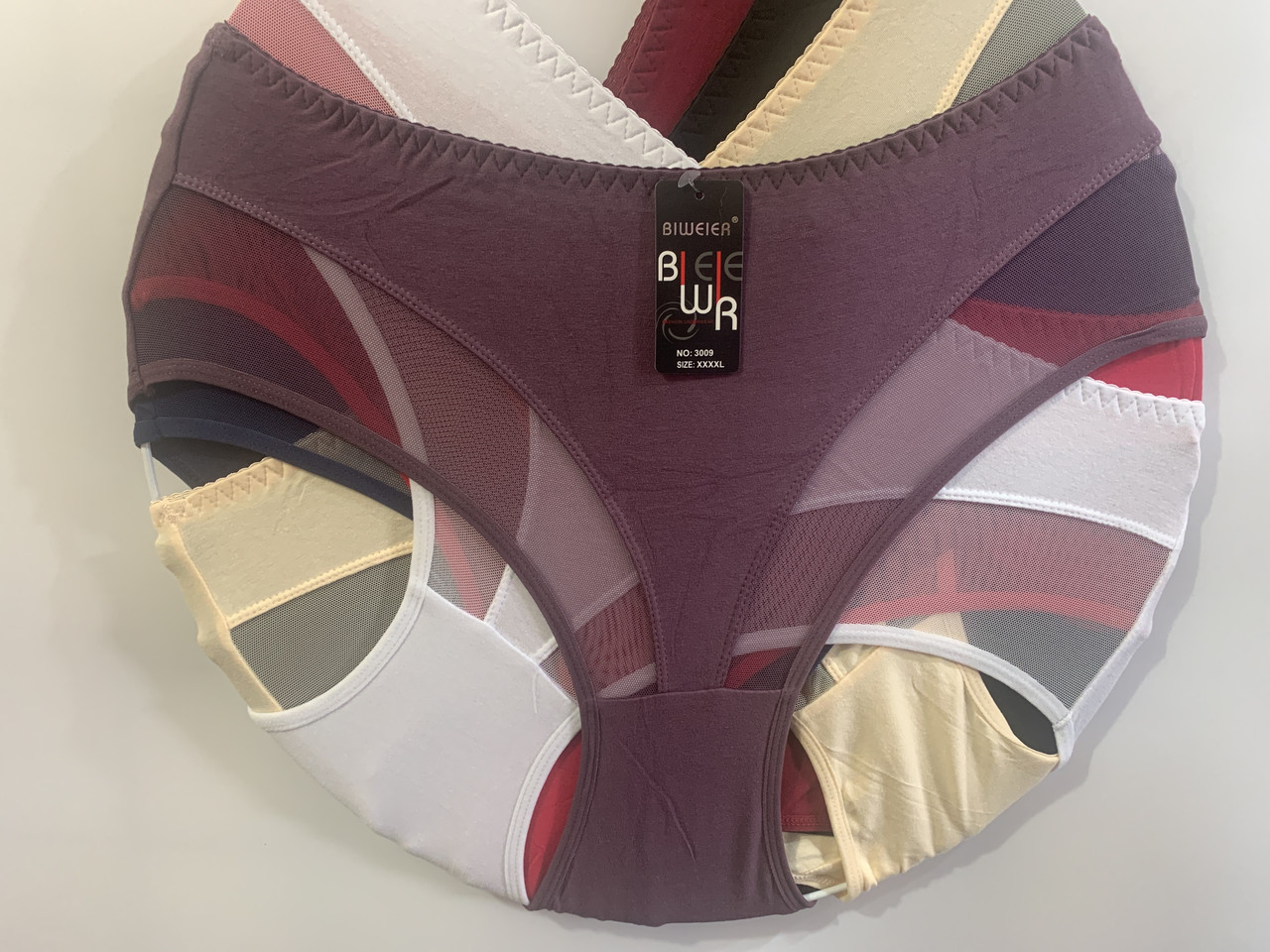 Труси бавовна із сіткою, фото 1