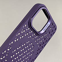 Чохол для Apple iPhone 11 Pro силіконовий чохол з підставкою на телефон айфон 11 про фіолетовий k2n, фото 3