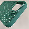 Чохол для Apple iPhone 11 силіконовий чохол з підставкою на телефон айфон 11 зелений k2n, фото 6