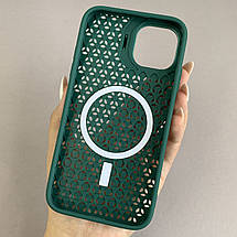 Чохол для Apple iPhone 11 силіконовий чохол з підставкою на телефон айфон 11 зелений k2n, фото 2
