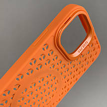 Чохол для Apple iPhone 11 силіконовий чохол з підставкою на телефон айфон 11 помаранчевий k2n, фото 3