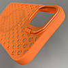 Чохол для Apple iPhone 11 силіконовий чохол з підставкою на телефон айфон 11 помаранчевий k2n, фото 6