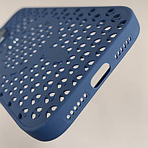 Чохол для Apple iPhone 11 силіконовий чохол з підставкою на телефон айфон 11 синій k2n, фото 5