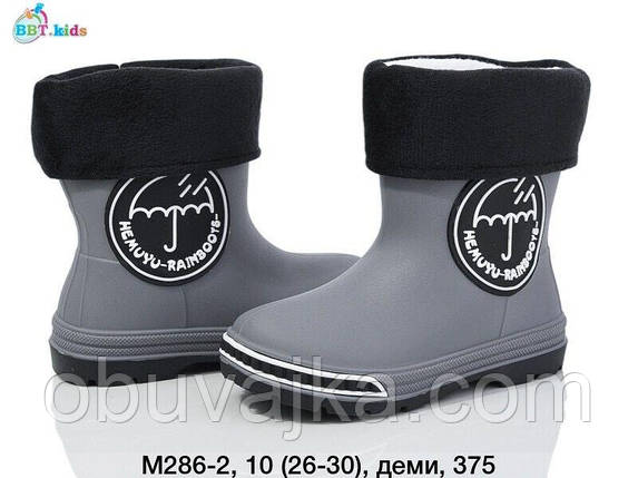 Дитячі гумові чоботи від фірми BBT (26-30), фото 1