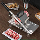 Ручний слайсер для м'яса LY-619 / Кухонний слайсер для дому / Ломтерізка для дому / Слайсер для нарізки, фото 2