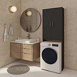 Шафа для пральної машини MebelProff ПВ-8, пенал під пральну машину, шафа пенал у ванну кімнату, фото 6