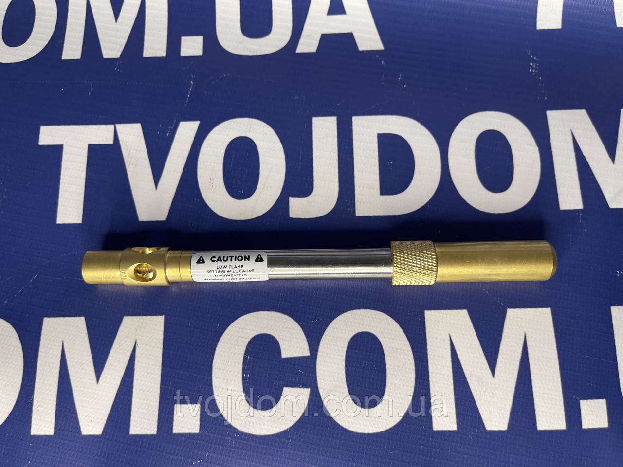 Зварювальний адаптер RTM L1 (без п'єзо, прямий, різьблення) Мапп газ