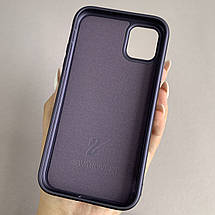 Чохол для Apple iPhone 11 чохол Swarowski з MagSafe з магсейф на телефон айфон 11 фіолетовий l9h, фото 2