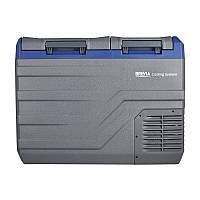 Автохолодильник компресорний 12/24В 220В 32л BREVIA двокамерний холодильник пластиковий (22950)