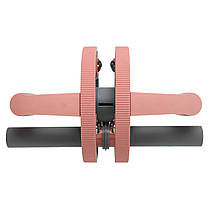 Фітнес-набір Yogaplus 3 в 1 колесо для преса гантелі упори Multipurpose compact fitness set, фото 3