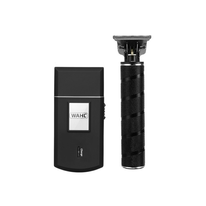 Комбо-набір для стрижки Hair Trimmer Skeleton + Wahl Mobile Shaver (HT 7870BK+3615-0471)