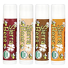 Sierra Bees, набір органічних бальзамів для губ, 4 штуки по 4,25 г