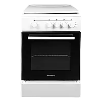 Плита газова із газовою духовкою біла Grunhelm G4FM5611W