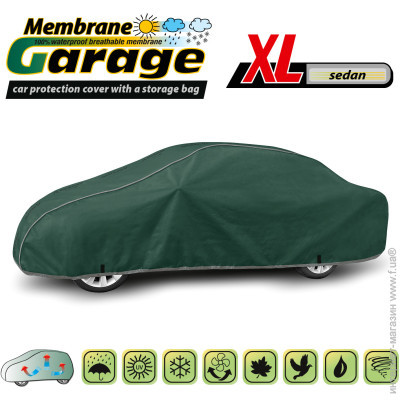 Тент авто чохол Седан 500x178x136см (XL) Membrane Garage Sedan "KEGEL" "5-4745-248-3050" (мішок)