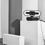 Веб-камера B11 QuadHD 2K (2560*1440) 30FPS, фіксований фокус, USB2.0, з підсвічуванням (3 режими) і мікрофоном із шумозаглушенням, фото 2