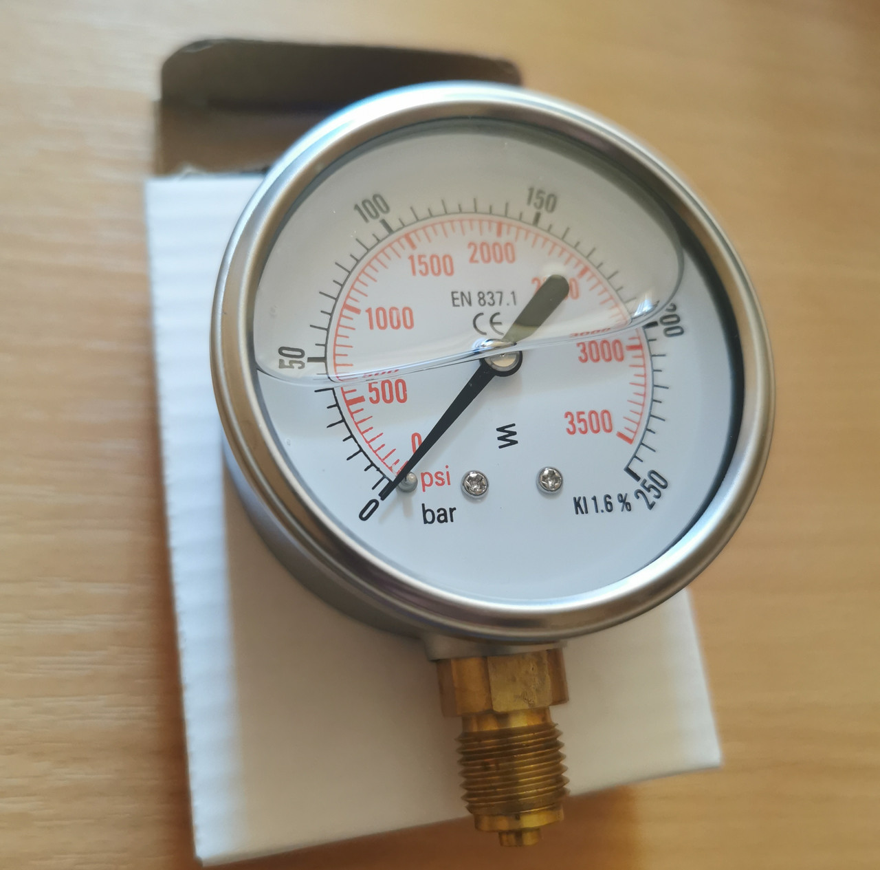 ⚙️ Манометр для пилорам гліцериновий, фото 1