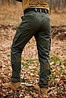 Тактичні армійські, повсякденні, робочі карго штани Sokil Profi, олива ріп-стоп, індивідуальний пошив, фото 2