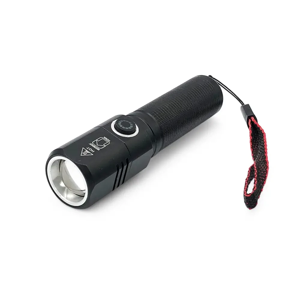 Ліхтар ручний акумуляторний Rablex RB262 P50 Type-C Black (7_00820), фото 1