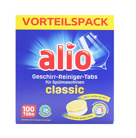 Alio Таблетки для посудомийної машини Classic, 100 шт 02622