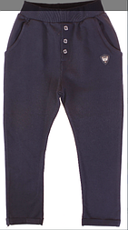 Спортивні сині штани для хлопчика, розміри 104,110,116,122,128