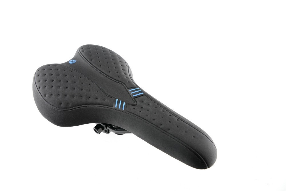 Сідло Kands SD-11, чорне із синім (XHSD-03/B), фото 1