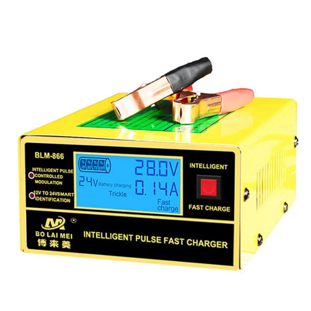 Зарядний пристрій ProFix CDQ-866C, 6В/12В, 0-10A, 6-200Ah