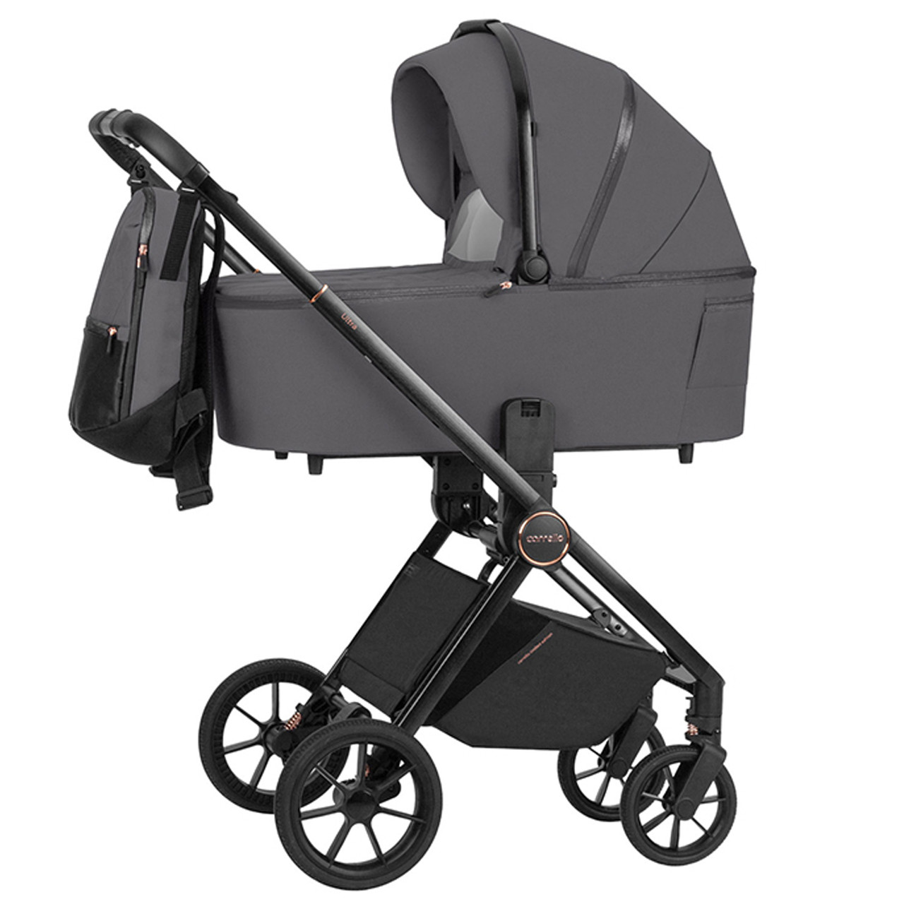 Універсальний візочок 2 в 1 CARRELLO Ultra CRL-6525 Sonic Grey N.F. Сіра