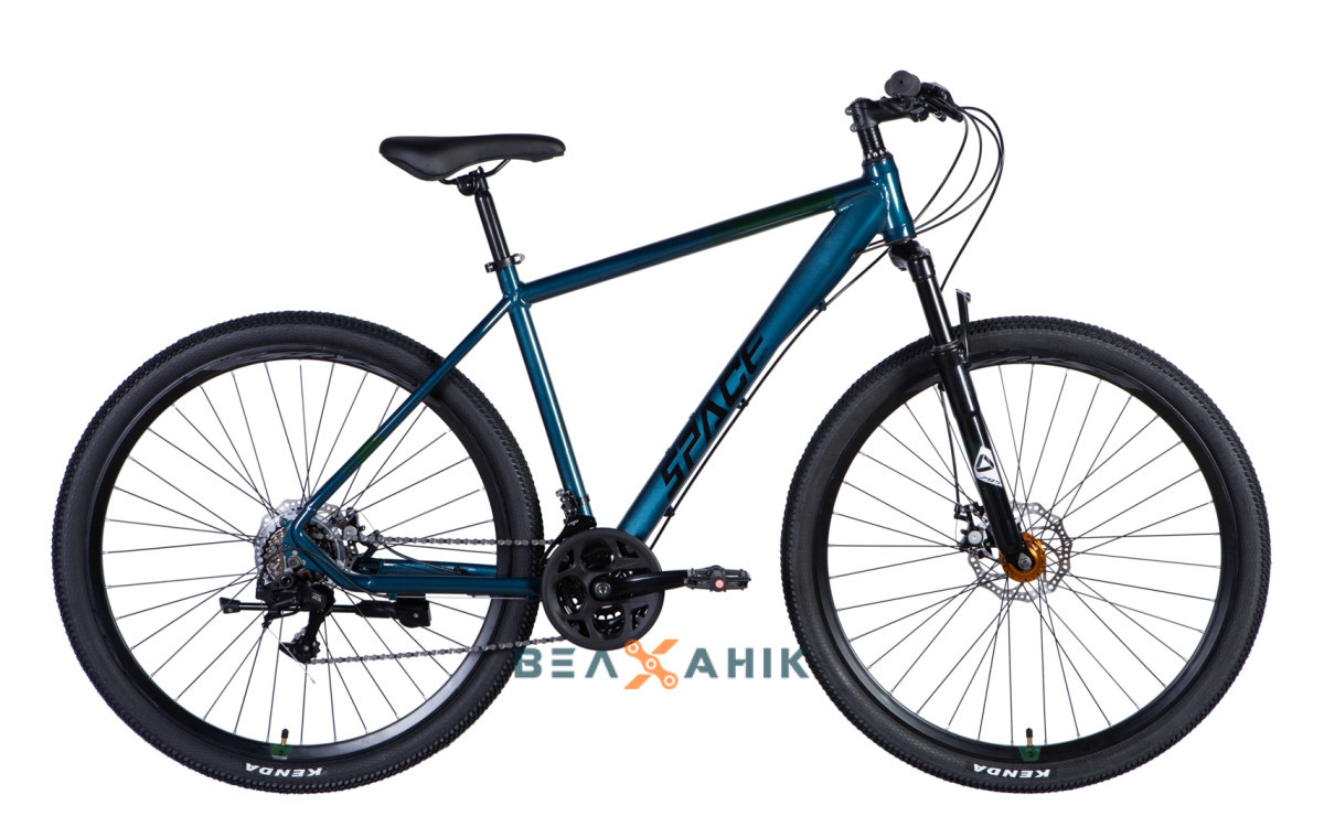 Велосипед 29" SPACE URAN (038) Хардтейл DD (рама 20") ST сірий