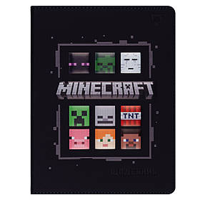 Щоденник шкільний YES PU Minecraft (обкладинка з м'якої PU-шкіри, блинтове тиснення, конгрев) 911524
