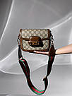 Жіноча сумка Гуччі коричнева Gucci Brown, фото 3