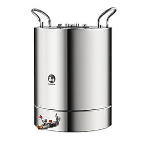 Ємність 60 л із закритою кришкою фланець