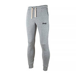 Чоловічі Штани JEEP SWEATPANTS Small Print Сірий M (O102577-G433 M)
