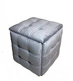 Пуф м'який 5 в 1 Смарт пуфік 5в1 квадратний м'який Пуф трансформер, фото 2