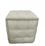 Пуф м'який 5 в 1 Смарт пуфік 5в1 квадратний м'який Пуф трансформер, фото 5