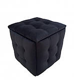 Пуф м'який 5 в 1 Смарт пуфік 5в1 квадратний м'який Пуф трансформер, фото 7