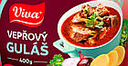 Консерви М'ясні Свинячий Гуляш Veprovy Gulas Viva 400 г Чехія, фото 3