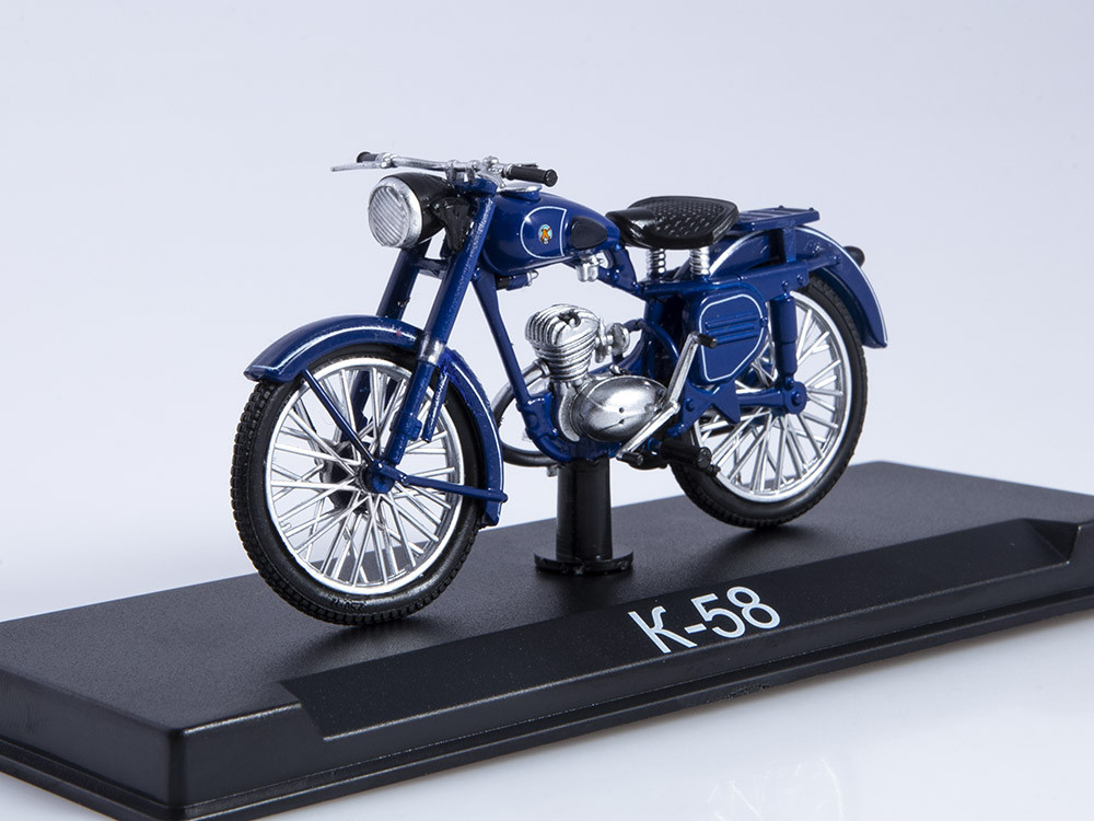 Наші мотоцикли №36 К-58 | Колекційна модель в масштабі 1:24 | Modimio