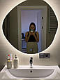 Дзеркало з LED-підсвіткою для ванної моделі No1, фото 3