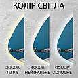 Дзеркало з LED-підсвіткою для ванної моделі No1, фото 6