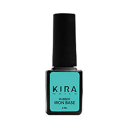 Каучукове базове покриття Kira Nails Rubber Iron Base, 6 мл